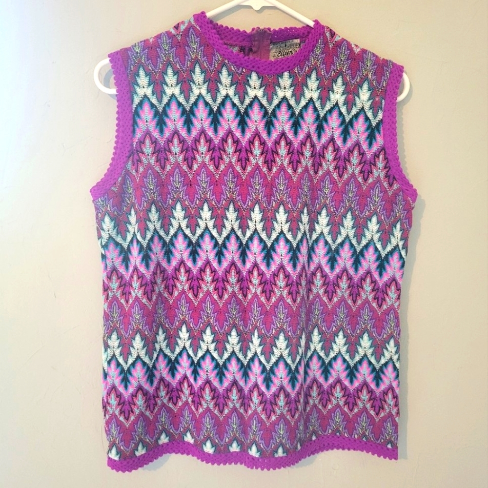 True Zig Zag Knit Top 💜
